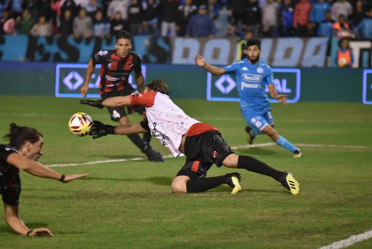 Alegría Pirata: el Celeste goleó y sueña con quedarse en Primera. / Foto: Lucio Casalla ElDoce.tv