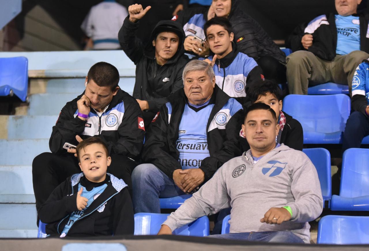 Alegría Pirata: el Celeste goleó y sueña con quedarse en Primera. / Foto: Lucio Casalla ElDoce.tv