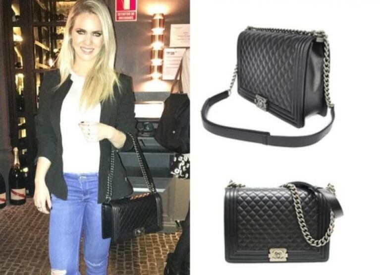 Alejandra Maglietti gastó 500.000 pesos en carteras en un mes