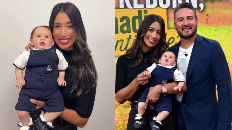 Alejandra y Jaime son padres de un bebé reborn. (Fotos: Instagram/@alejayjaime) 