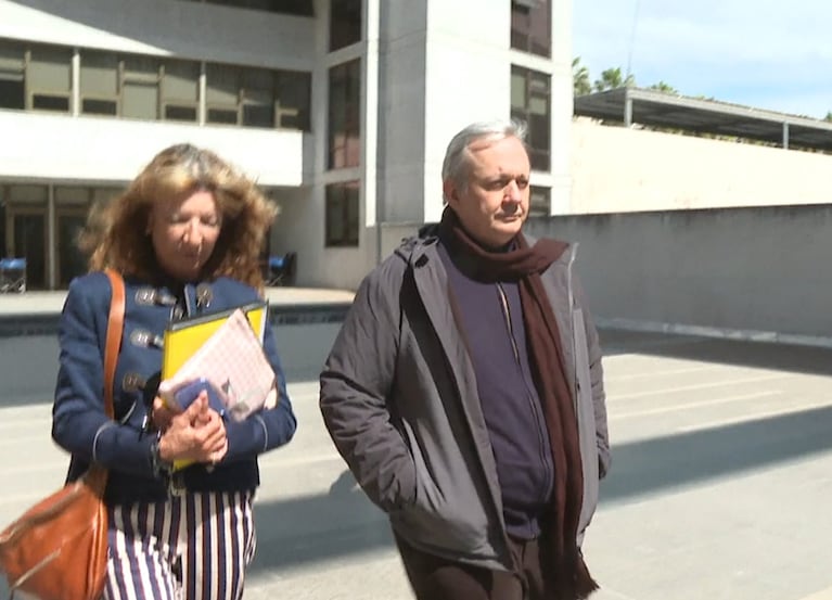 Alejandro Nicola a la salida de Tribunales