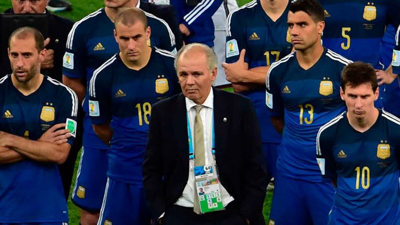 Alejandro Sabella, el subcampeón mundial Brasil 2014.