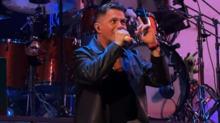 Alejandro Sanz brilló en el Kempes.