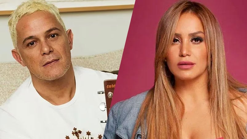 Alejandro Sanz preocupó en las redes y Karina La Princesita se solidarizó.