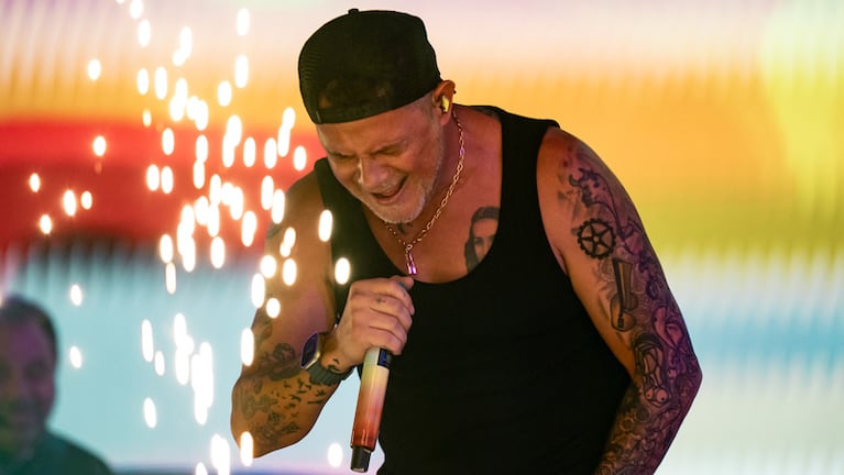 Alejandro Sanz se lució en su show en el Kempes.