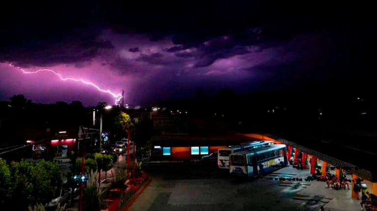 Alerta amarilla por tormentas en Córdoba.