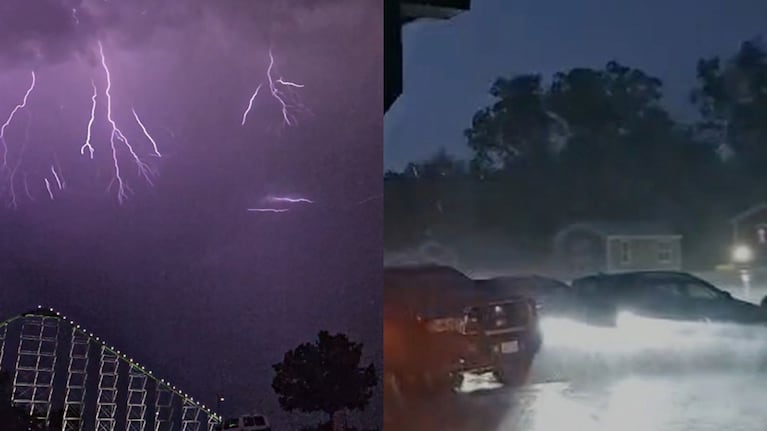 Alerta de tornado en Kansas.
