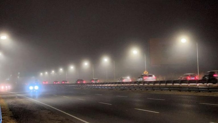 Alerta por intensa neblina en las rutas de Córdoba