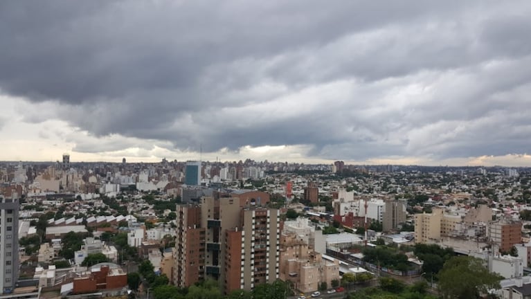 Alerta por tormentas en Córdoba.