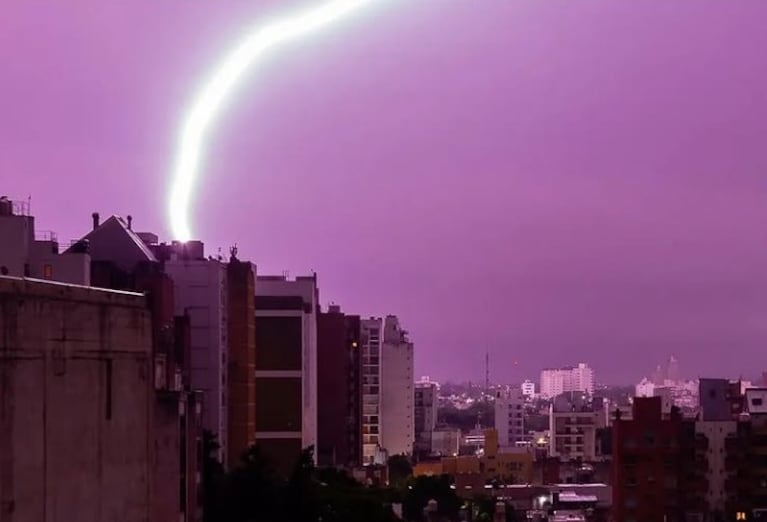 Alerta por tormentas fuertes y caída de granizo en Córdoba