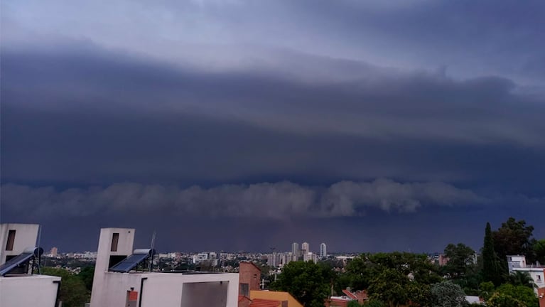 Alerta por tormentas para Córdoba.