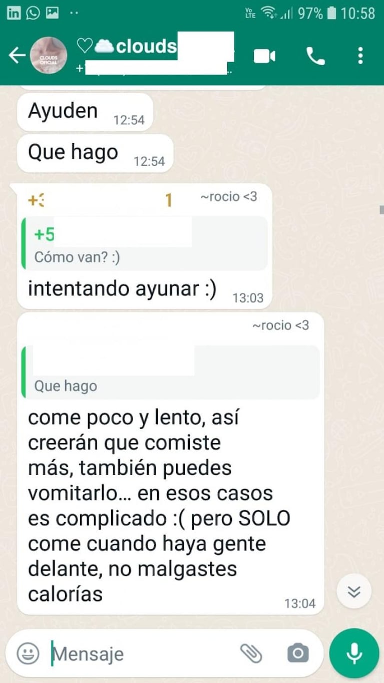 Alertan por grupos en redes sociales que promueven la bulimia y la anorexia