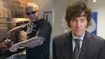 Alex Caniggia renovó su apoyo a Javier Milei.