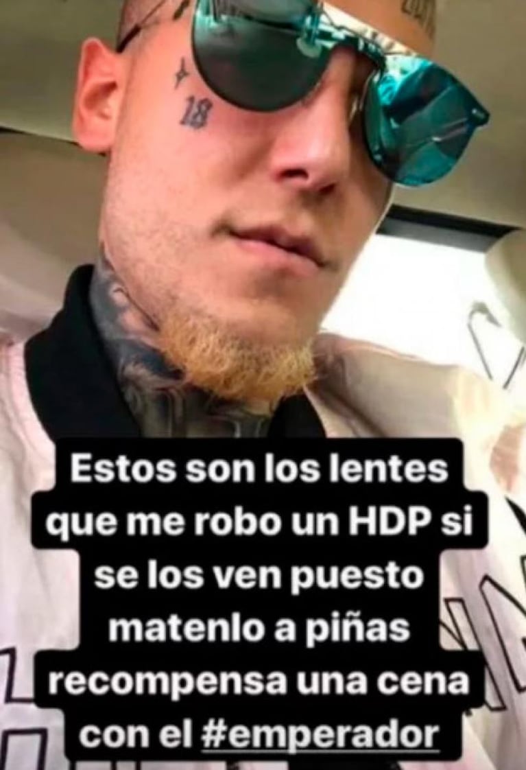 Alex Caniggia se arrojó a su público: ¡nadie lo atajó y le robaron! 