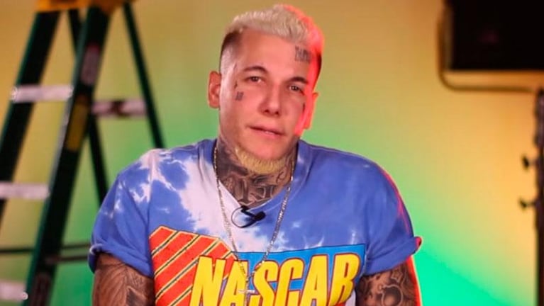 Alex Caniggia se descompensó en la primera emisión del reality Resistiré