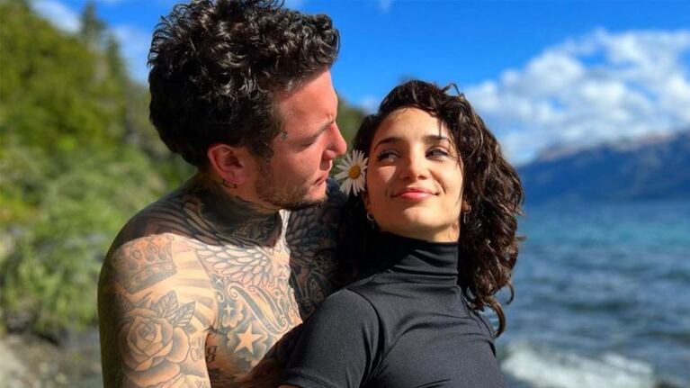 Alex Caniggia y Melody Luz llenaron de ternura las redes sociales.