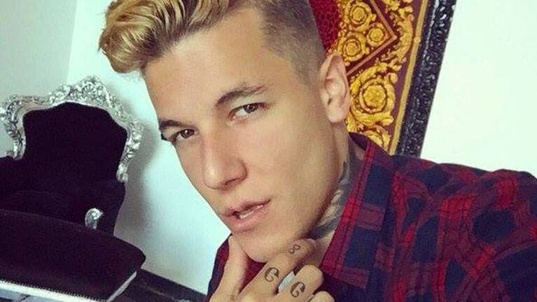  Alexander Caniggia y el video donde habla de su belleza.