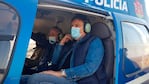 Alfonso Mosquera y el jefe de la Policía suelen acompañarse en actividades oficiales. (Foto archivo: Policía de Córdoba)