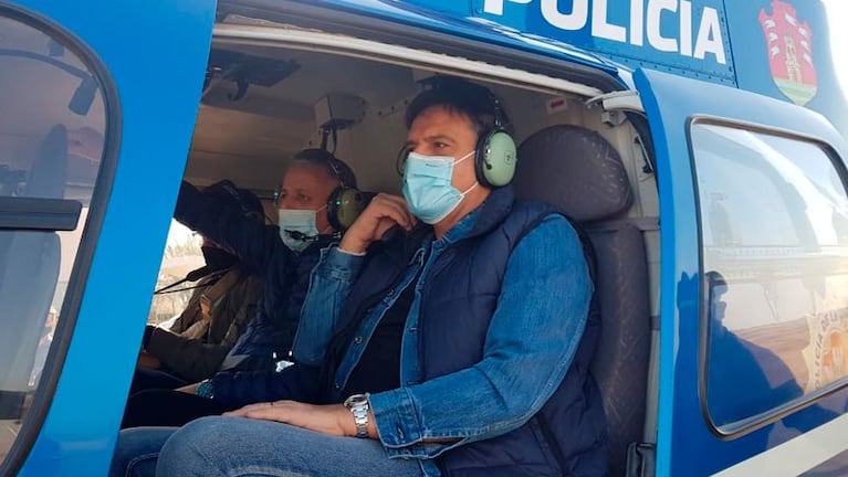 Alfonso Mosquera y el jefe de la Policía suelen acompañarse en actividades oficiales. (Foto archivo: Policía de Córdoba)