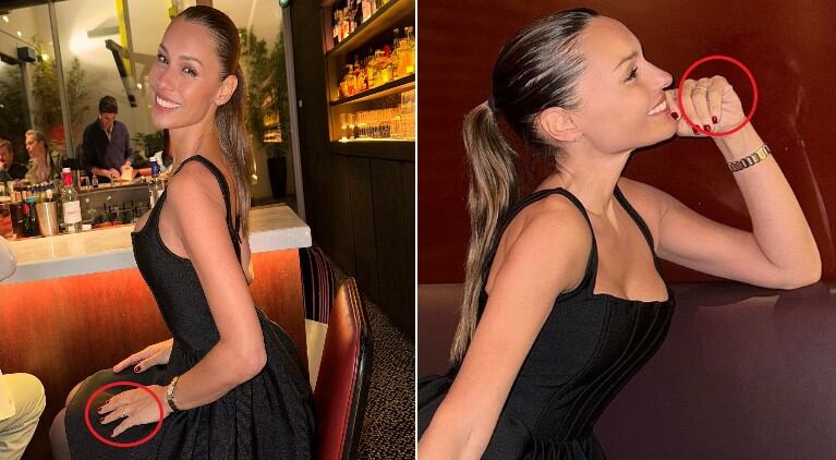 Algunas de las postales que publicó Pampita con la misteriosa alianza.(Fotos: Instagram/@pampitaoficial). 