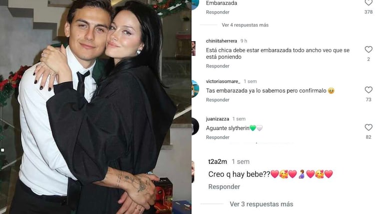 Algunos de los comentarios que Oriana Sabatini recibió en estos últimos días. (Foto: captura Instagram/orianasabatini)