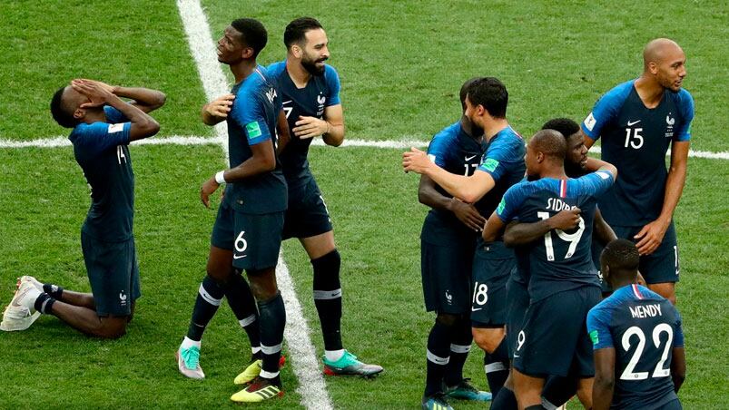 Algunos no lo podían creer: las reacciones al finalizar el partido.