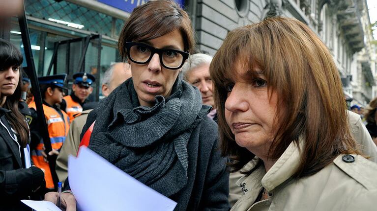 Alonso y Bullrich presentaron la denuncia por espionaje.