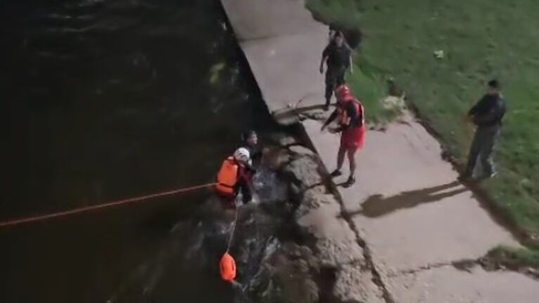 Alrededor de 15 agentes participaron del rescate.
