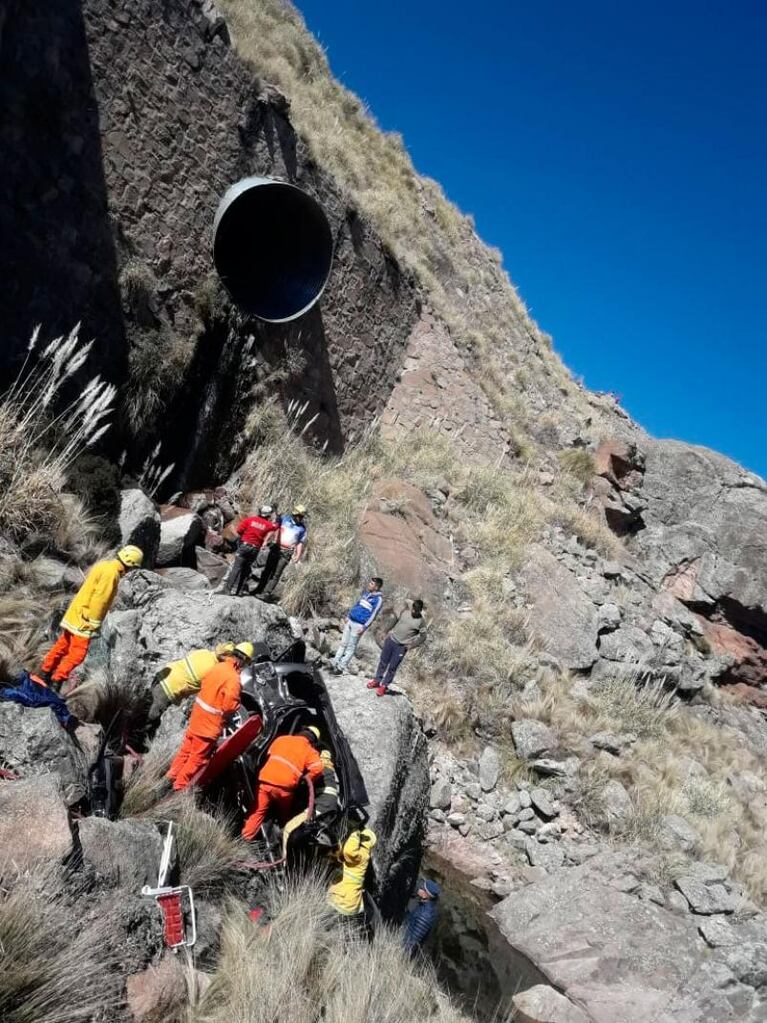 Altas Cumbres: una madre y sus dos pequeños hijos cayeron al precipicio