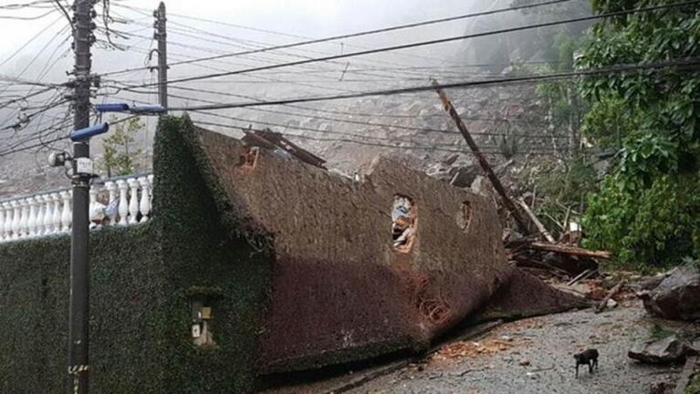 Alud en Río de Janeiro