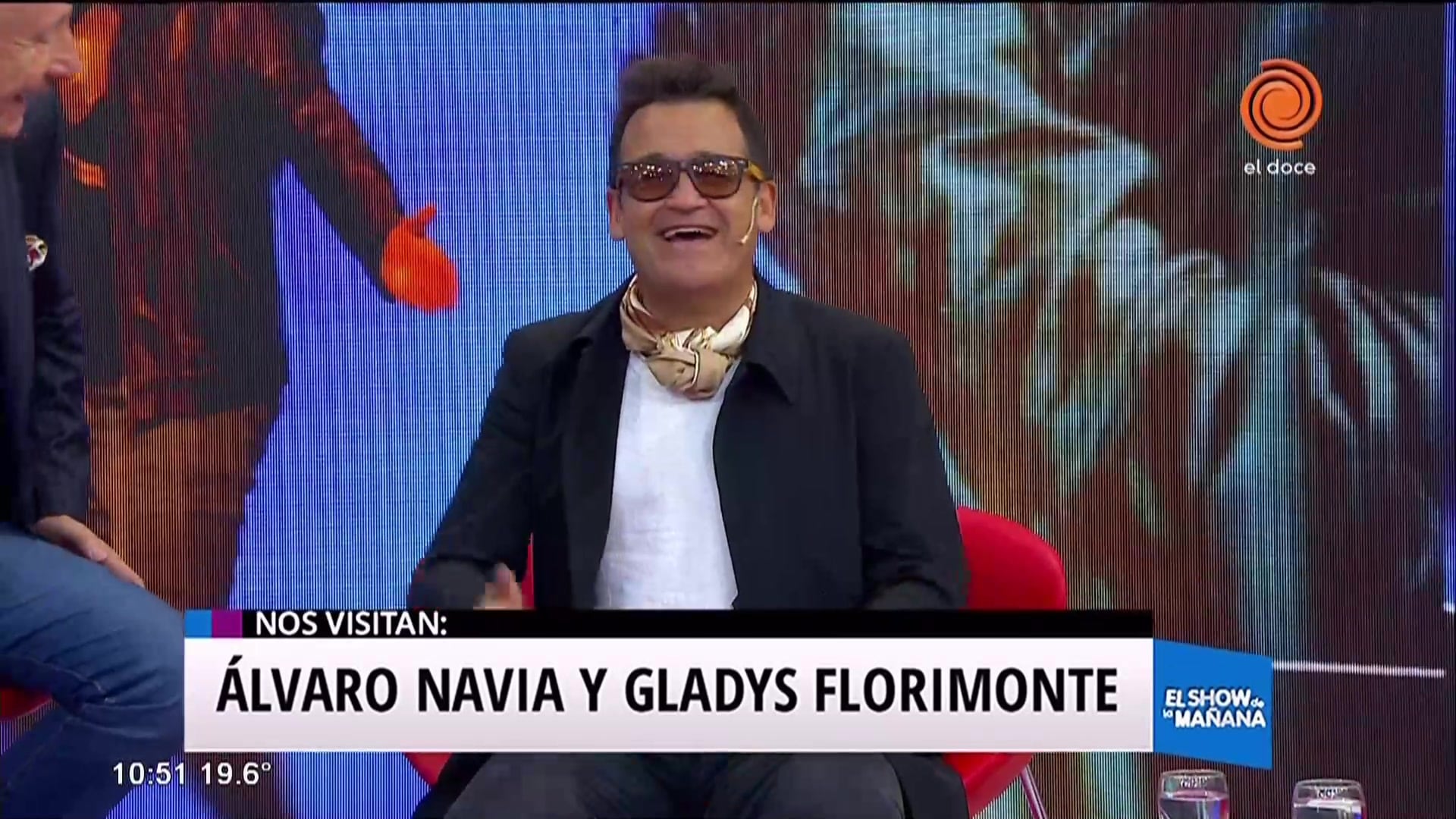 Álvaro Navia, Gladys Florimonte y el  "Albertito Súper Humor"