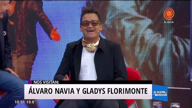 Álvaro Navia, Gladys Florimonte y el  "Albertito Súper Humor"