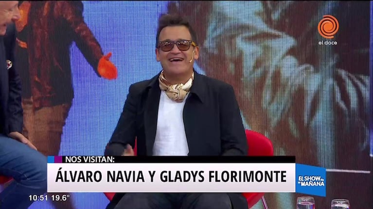 Álvaro Navia, Gladys Florimonte y el "Albertito Súper Humor"