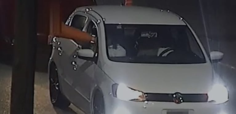 Alzaron el cono del control y terminaron detenidos.