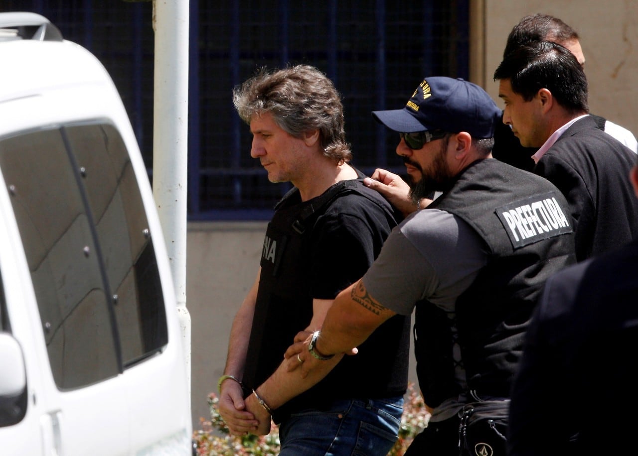 Amado Boudou fue detenido en su departamento de Puerto Madero. Foto: Clarín.