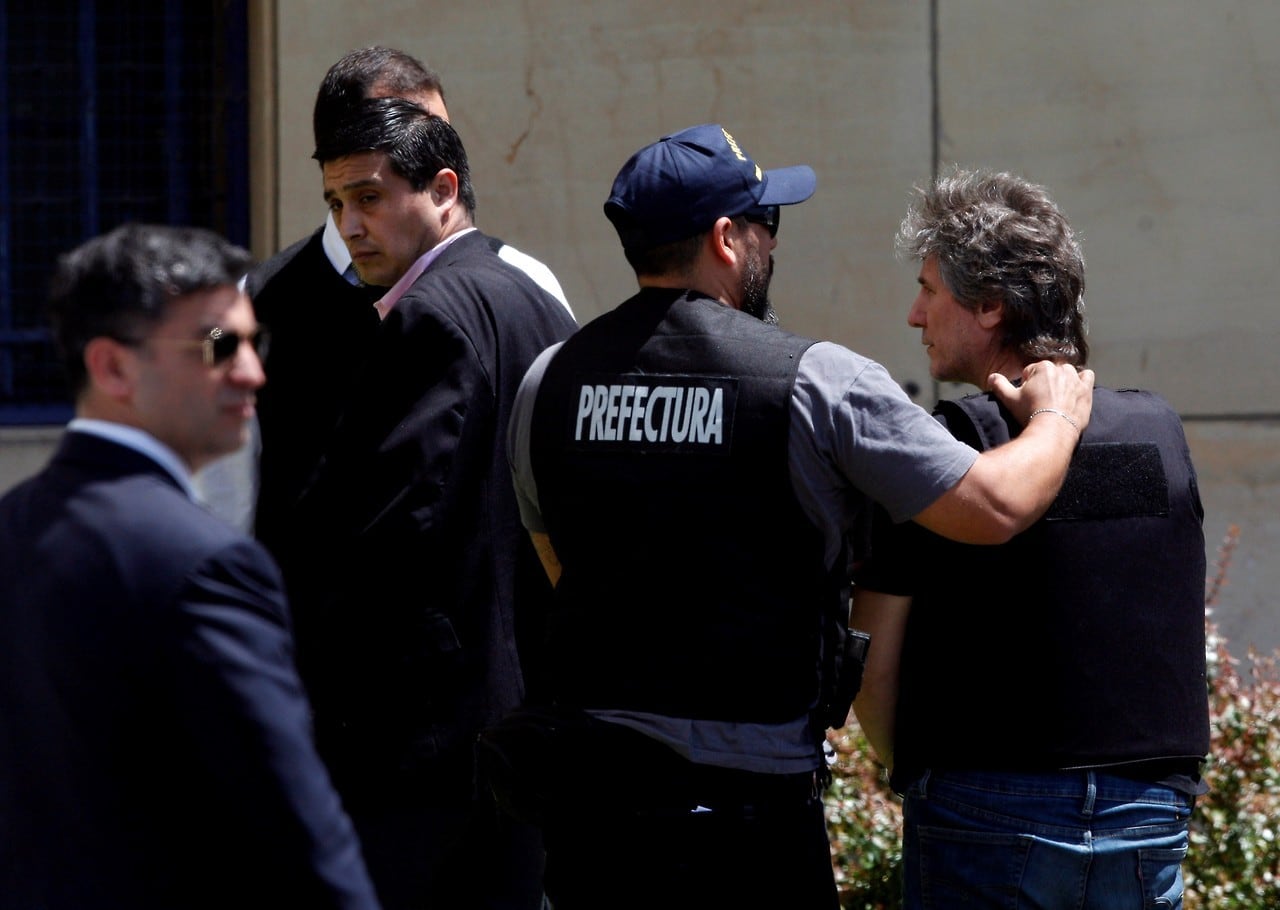 Amado Boudou fue detenido en su departamento de Puerto Madero. Foto: Clarín.