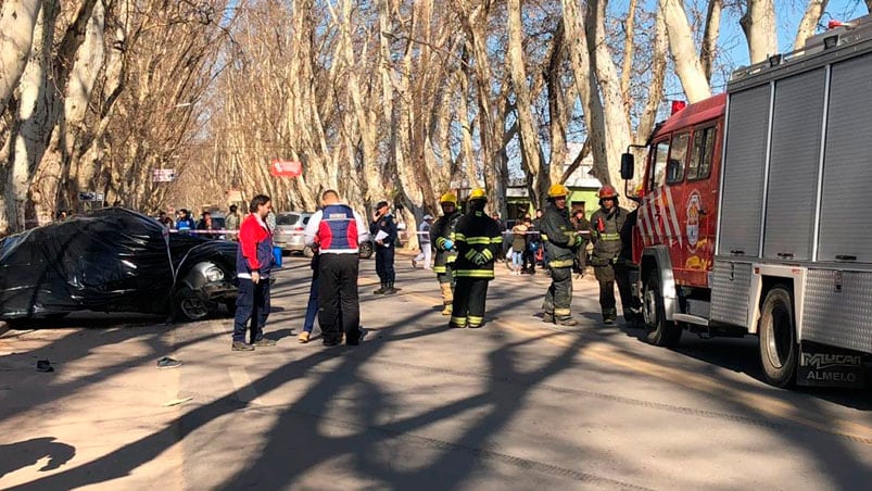 Ambas personas murieron tras el accidente.