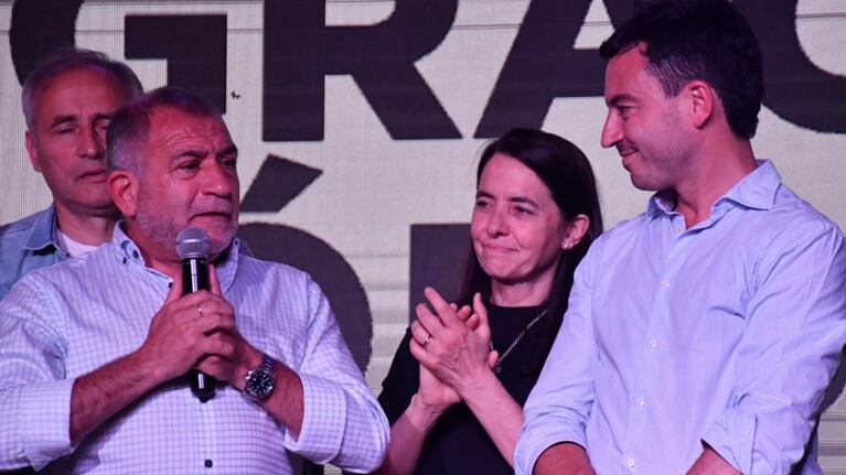 Ambos dirigentes estarán este domingo en las elecciones de La Falda.