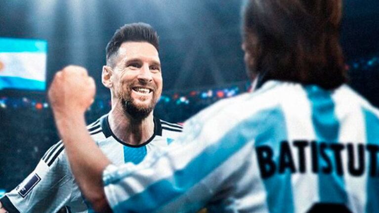 Ambos futbolistas tienen 10 goles marcados en copas del mundo.