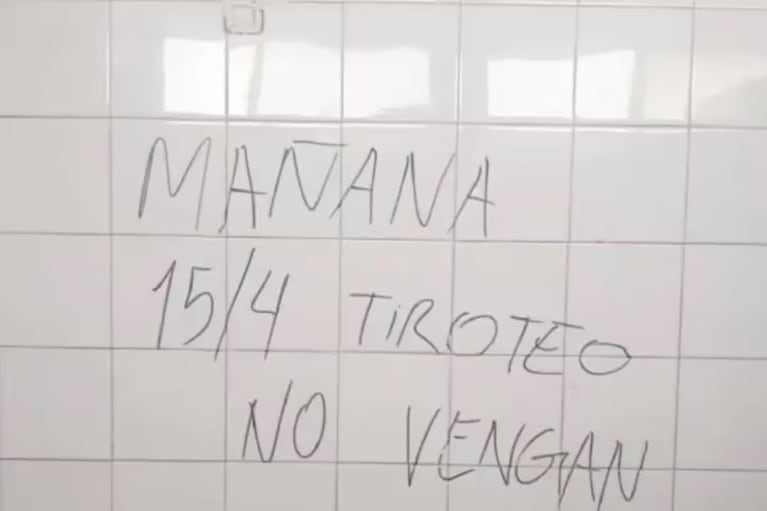 Amenazas de tiroteo en escuelas de Córdoba.