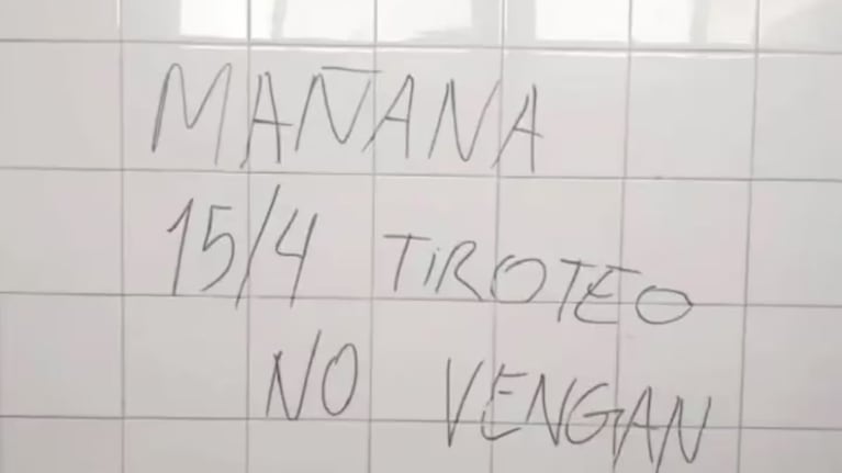 Amenazas de tiroteo en escuelas de Córdoba.
