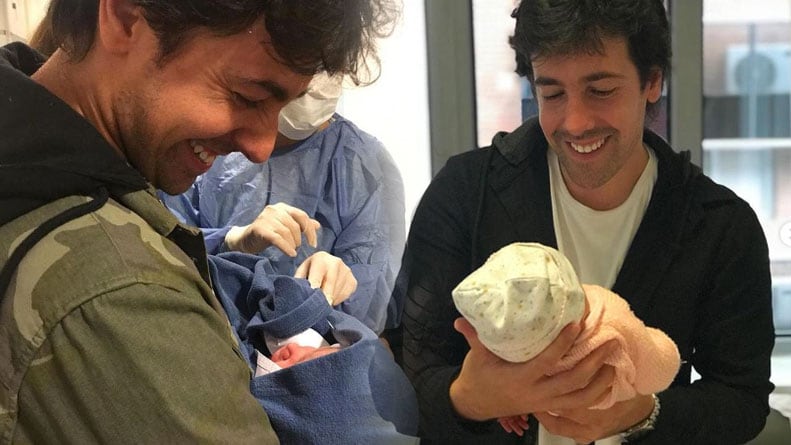 Amor a primera vista: Willy no ocultó su felicidad. / Foto: Instagram