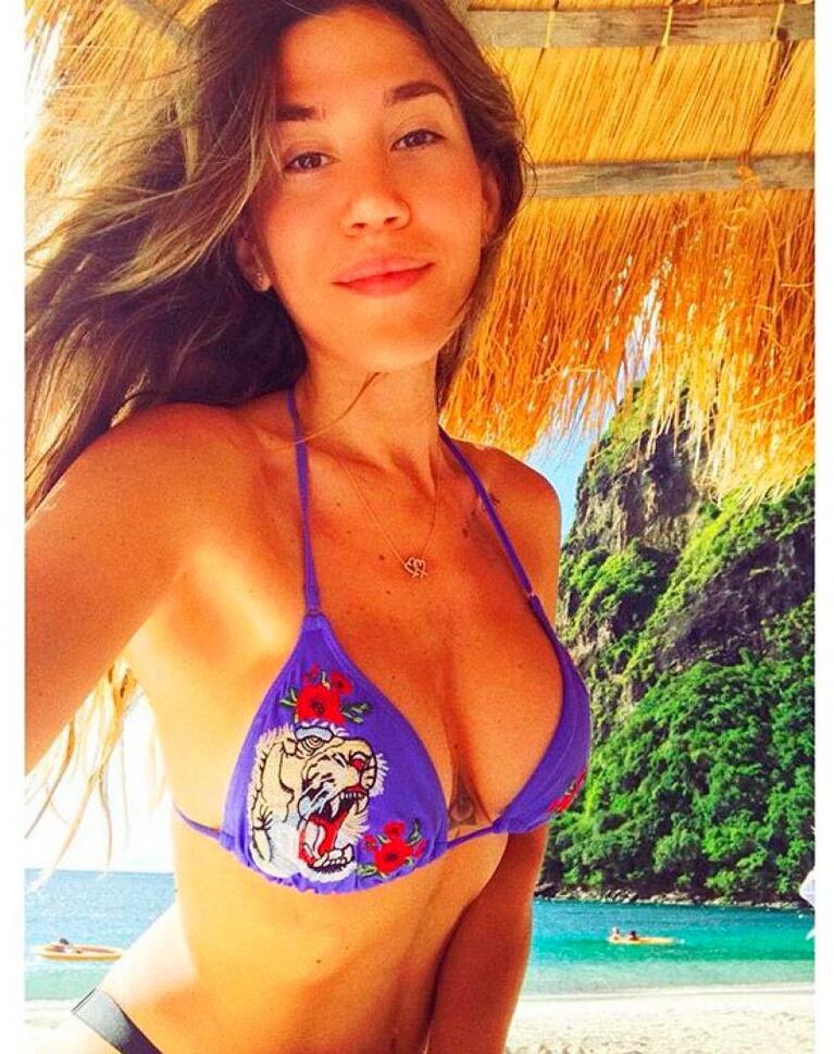 Amor puro: las vacaciones de Jimena Barón, Del Potro y Momo