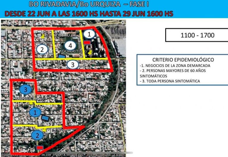 Amplían cordón sanitario: bloquean otro barrio en Córdoba