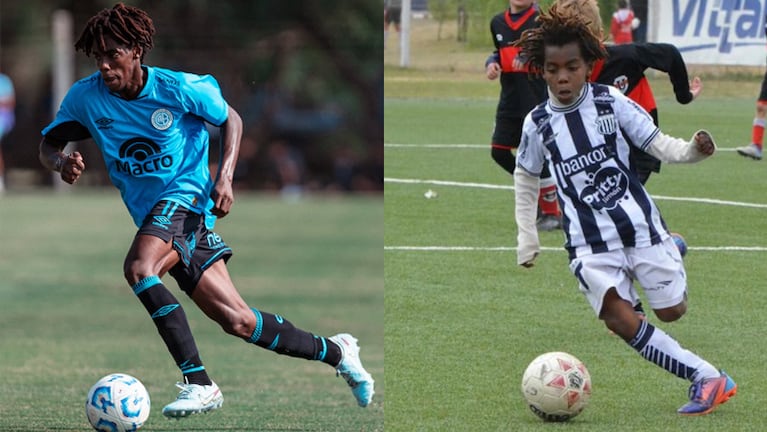 Amy Fleurilus, el haitiano que pasó por Talleres y ahora juega en la Reserva de Belgrano.
