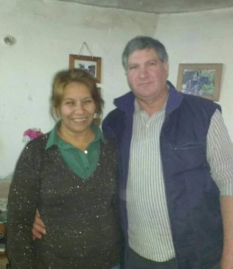 Ana María Loza y su femicida, Jorge Oliva.