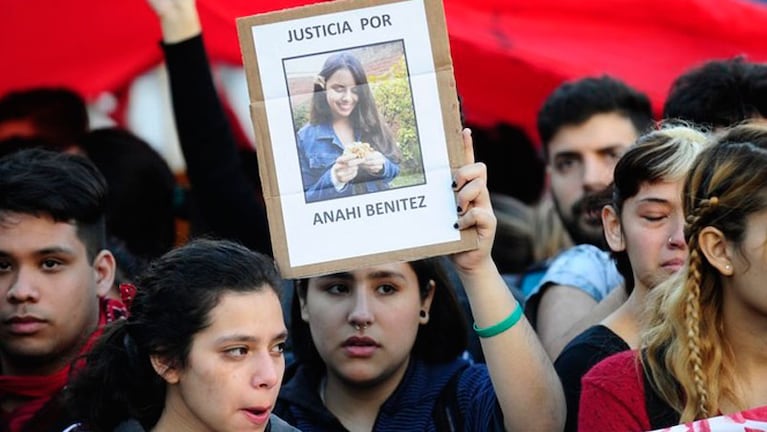 Anahí Benítez fue encontrada muerta el viernes por la noche.
