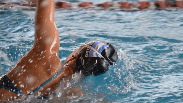 Andrea Berrino, séptima en los 200 metros de espalda