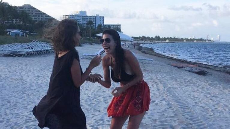 Andrea Rincón y Julieta Ortega. cuando eran amigas-
