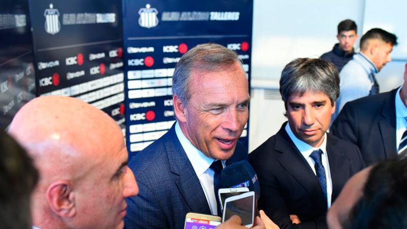 Andrés Fassi, habló sobre la situación actual del club. Foto: Twitter: @CATalleresdecba